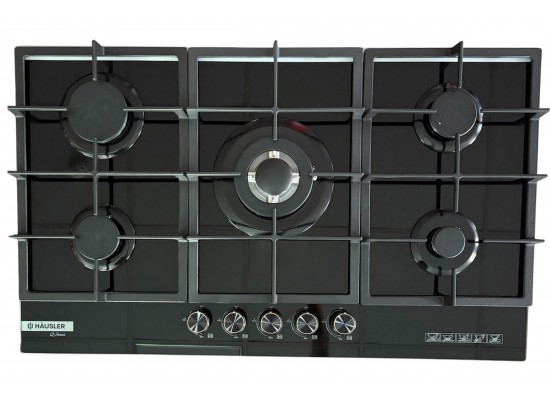 HAUSLER HLS-90BK-GBL-W газовая поверхность